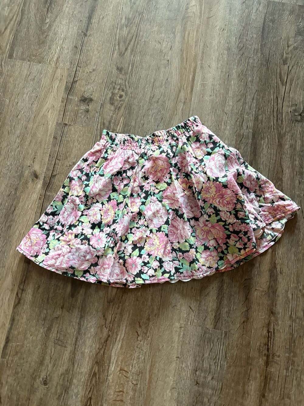 Vintage Philly California Girls Floral Skirt Size 6X